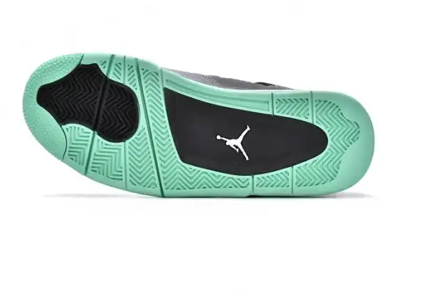 One Kick Air Green Jordan Glow 308497-033 Retro 4 0521